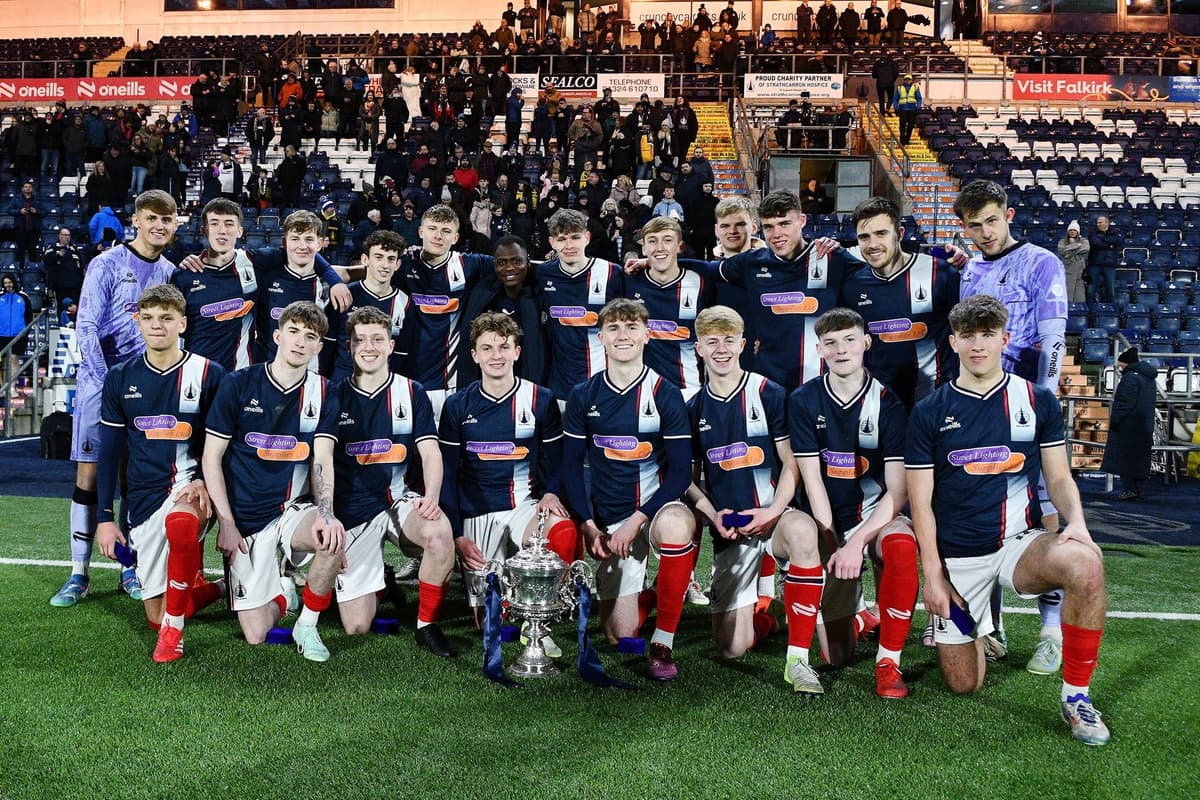Stirlingshire Cup Winner 2024 - Falkirk FC