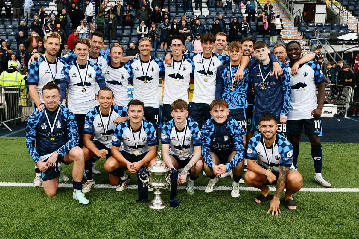 Stirlingshire Cup Winner 2024 - Falkirk FC